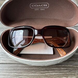 Coach Brown Sunglasses - Delphine